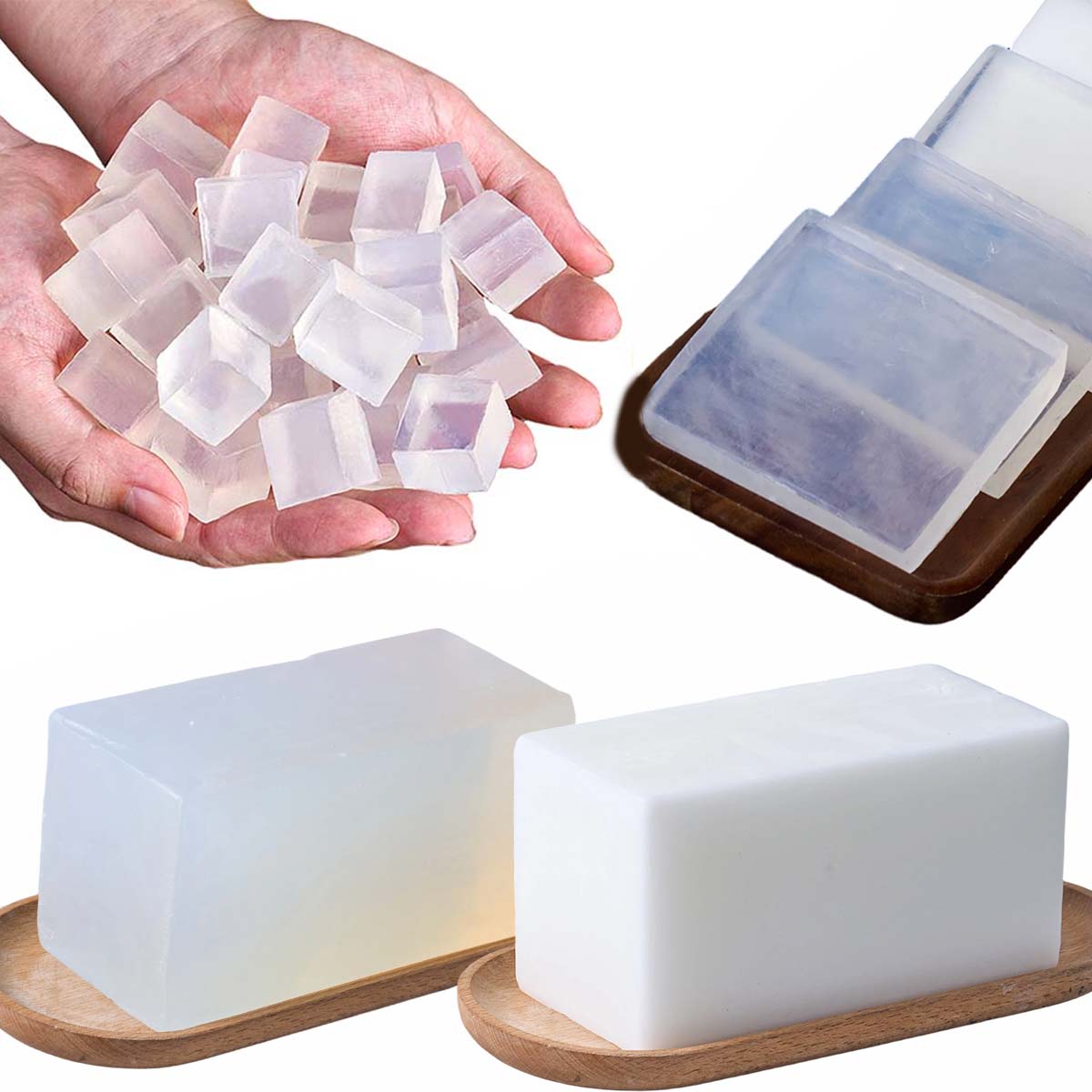 Soap Making Supplies Wholesale - 1000 г г глицериновая мыльная основа