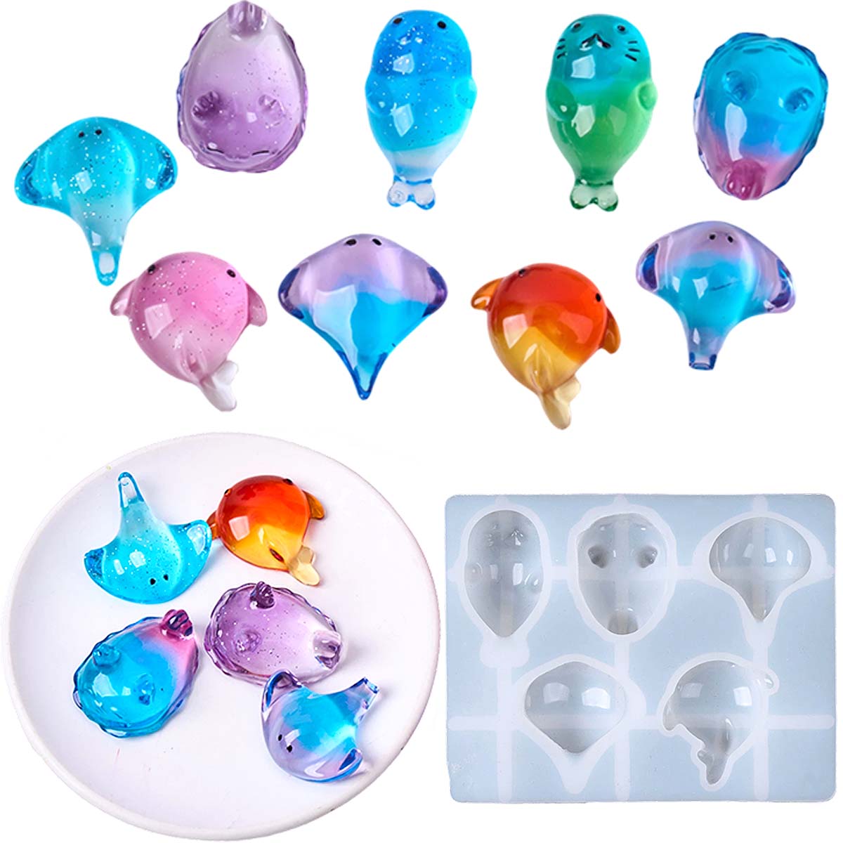 Soap Making Ideas - 3D-форма из силикона «Манта» в стиле