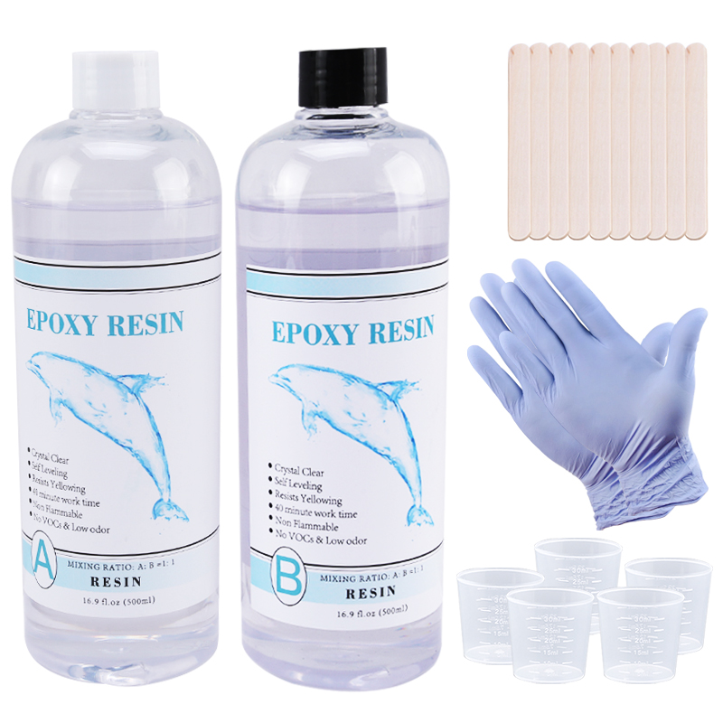 Soap Making Kit For Beginners - 1:1 Прозрачная эпоксидная смола Кристально прозрачная