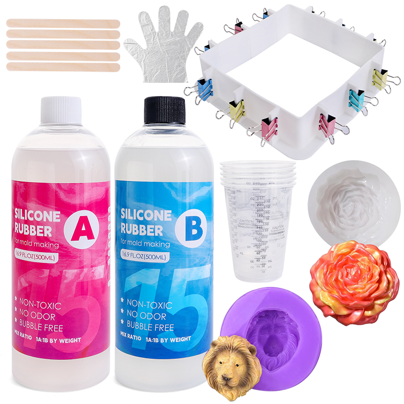 Soap Making Kit For Beginners - Набор для изготовления силиконовых форм: быстротвердеющий