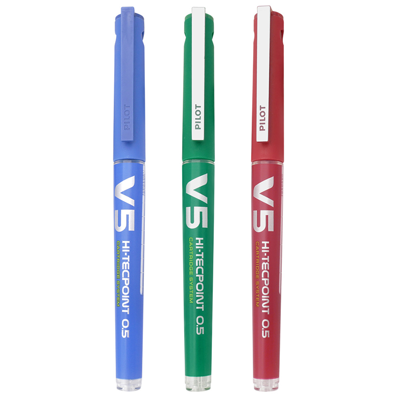 Ручка со сменными чернилами, 0 – обзор и цена Pilot Pen V5